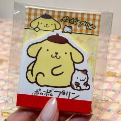 ポムポムプリン ボア手帳 サンリオ 6穴 システム手帳 平成 レトロ 1998 