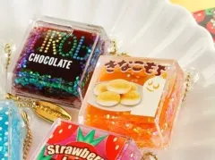 チロル ティロール きなこもち チョコレート とろみ素材 キーホルダー