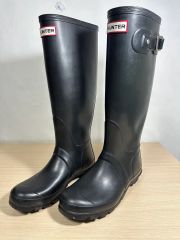 HUNTER ハンター レインブーツ 23cm (UK4 / US6) ブラック - メルカリ