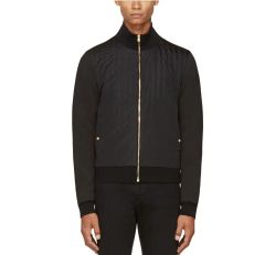 Valentino 黒 ジップアップジャケット - メルカリ