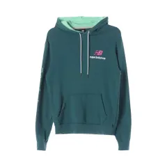 ニューバランス (WOMEN - XS) コットン ロゴ フーディー