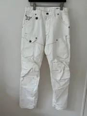 G-STAR RAW 白 ワークウェア パンツ