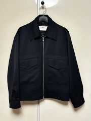 CULLNI 23-SS-012 シャンブレーツイルクルーネックブルゾン - メルカリ