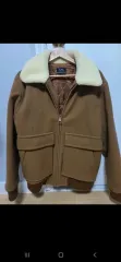 A.P.C. シアリング ジャケット ブラウン Lのサムネイル