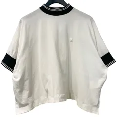 sacai 21SS Cotton Jersey PulloverオーバーサイズS刺繍モックネックTシャツ 8069000145052のサムネイル