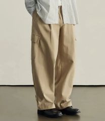 パブリックトウキョウ PUBLIC CHINOS バレルレッグイージー ホワイト