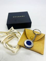 BVLGARI ブルガリ キーリング 3連 ロゴ キーホルダー チャーム - メルカリ