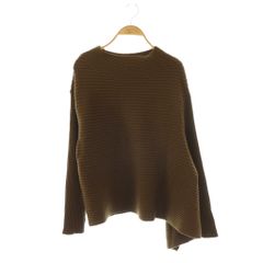 未使用級 25SS ADORE ドライタッチアセテートニット 定番 人気 紺色