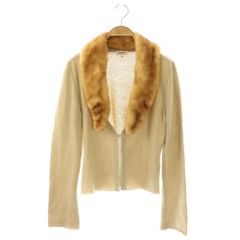 美品　フォクシー　カーディガン　カシミヤ100% 　バイカラー　40 春色 FOXEY BOUTIQUE フォクシー カシミヤ100% カーディガン 40 - メルカリ