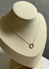 ⚠️さくらん様用ページ ブラウンダイヤモンド ネックレス 18K 0.3ct 