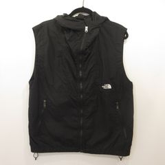 美品】ノースフェイス コンパクトフーデッドベストM 直営店限定 