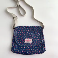 Cath Kidston キャスキッドソン 花柄ショルダーバッグ ネイビー 紺