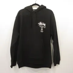 【姫路東店】 中古 STUSSY | ステューシー パーカー WORLD TOUR HOODIE ブラック サイズ：M 【103】