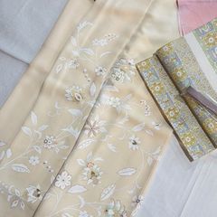 紫織庵 民芸ポーラ絣 反物 ☆美品 - メルカリ