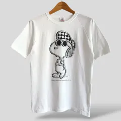 (S)ヴィンテージ ピーナッツ SNOOPY 半袖Tシャツ