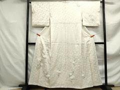 ⑧打掛 豪華刺繍 白無垢 鶴と紅葉刺繍 着物 花嫁衣装 婚礼衣装 結婚式 