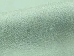 平和屋着物■上質な色無地　紗綾形地紋　水色　正絹　逸品　DABF4395cd