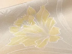 平和屋着物■上質な小紋　草花文　地紋お越し　暈し染め　正絹　逸品　CABG6940xi