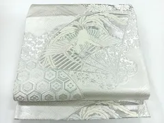 SO-314 袋帯 六通 正絹 プラチナ二重箔錦 白川の里 メルカリ 【公式通販】