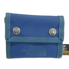 ザノースフェイス THE NORTH FACE BCドットウォレット BC Dot Wallet 財布 二つ折り ロゴ 青 ブルー NM82319 /XZ ■GY42