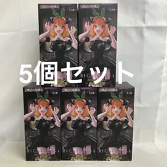 未開封 五等分の花嫁 BiCute Dark Figure 中野四葉 フィギュア 5個セット SF5170 c107
