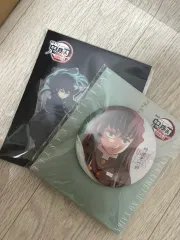 コンビニ払い) 鬼滅の刃 アクリル + バッジ - 時透 無一郎