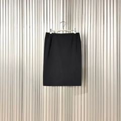 新品】PRADA プラダ シルクスカート ブラック 36 - メルカリ