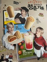 嵐 2000年12月マクドナルド特大タペストリー サーモンマックムニエル風