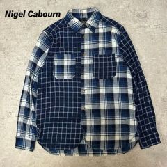 名品】HF着 SEQUEL シークエル ネル シャツ チェック グレー XL - メルカリ