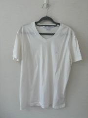 GUCCI 90s オールドグッチ ホワイトTシャツ ロゴ Vネック - メルカリ