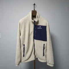 XL ) アイダー メンズ フリース ジャケット アイボリー