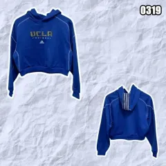 アディダス UCLR クロップド フーディー Tシャツ