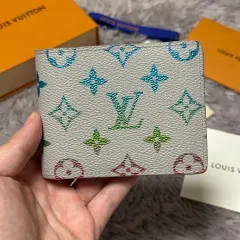 フルセット Louis Vuitton ルイヴィトン エクリプス マルチカラー MULTI MULTIPLIER ウォレット 二つ折り財布