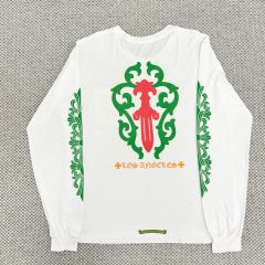 Chrome Hearts】LA限定 ダガーフローラル ロンT Lサイズ - メルカリ