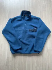 90s 00s usa アメリカ製 パタゴニア シンチラ ネイビ m