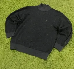 YSL イヴ・サンローラン レディース ニットTシャツ 95 Mサイズ 首元 傷のサムネイル