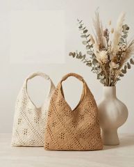 ラシット russet かごバッグ トートバッグ アイボリー ラフィア カゴ