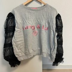 RINA KATAGIRI レーススリーブ トレーナー - メルカリ