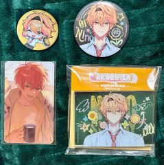 東雲彰人　グリ缶　ノーブルアート　バッジ　まとめ売り 最終値下げ】東雲彰人 グリ缶 エピカ ノーブルアート 3点セット - メルカリ