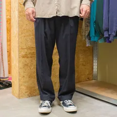 Perry Ellis 90's Poly×Rayon×Linen 1tuck Slacks【W34×L29】 メンズ 古着 スラックス ペリーエリス アメリカ古着 90s 80sのサムネイル
