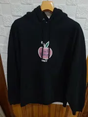 OBEY バッドシング リンゴ フーディー Tシャツ ブラックのサムネイル
