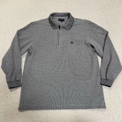タグ付未使用】激レア バーバリーゴルフ Vネック 半袖Tシャツ 白 4 XL