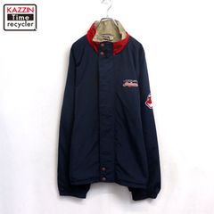 90s vintage MLB インディアンス ナイロンジャケット メンズ 表記XXL