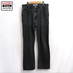 00s Levi's 505 ブラック デニムパンツ メンズ Lサイズ相当