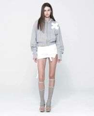 Trinite studio hoodieハート型猫プリントジップアップパーカー - メルカリ