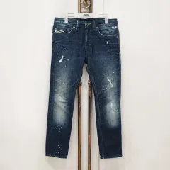 (J23302)DIESEL メンズ タナズ ペインティング スキニー デニム 29