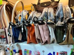 美品 ロンシャン 限定 byLongchamp 2way トリコロール トート - メルカリ