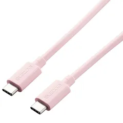 【新品】 エレコム USB Type C ケーブル USB Power Delivery対応 (USB-C to USB-C) USB4ケーブル 0.8m ピンク 【iPhone 16 シリーズ 対応検証済】 USB4-APCC5P08PN 0