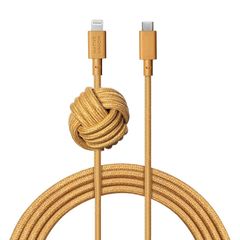 【新品】 NATIVE UNION [ネイティブユニオン] Night Cable USB-C to ライトニング データ同期 急速充電ケーブル [MFi認証] iPhone/iPad対応 (3メートル) (Kraft) 1