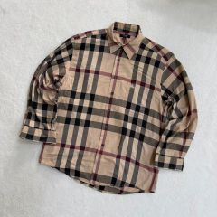 BURBERRY LONDON バーバリー ノバチェック 長袖シャツ 三陽商会 - メルカリ